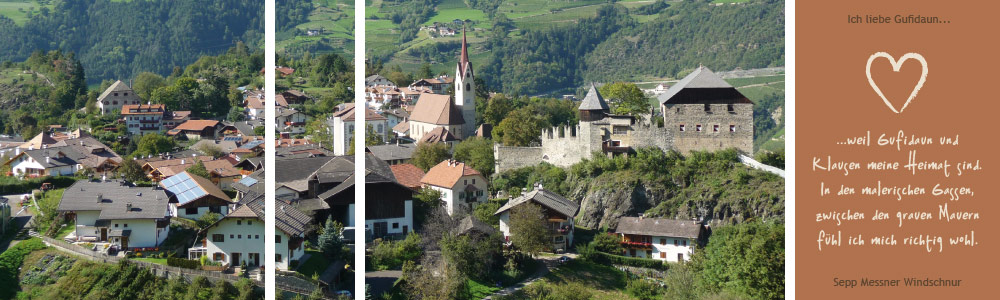 Gufidaun, das malerische Dorf